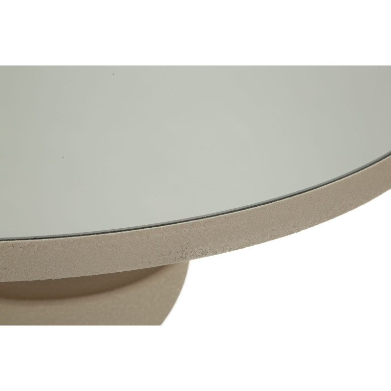 Tavolinetto Dune Con Specchio cm ø 45x49,5