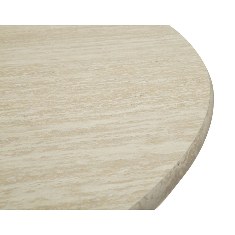 Tavolo Da Pranzo Stoccolma Crema cm ø 120x76
