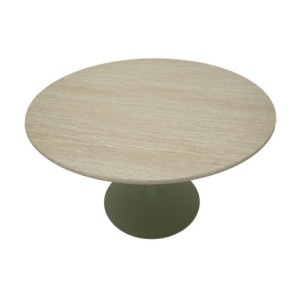 Zoom Tavolo Da Pranzo Stoccolma Verde cm ø 120x76