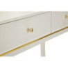 Toletta Camille Con Specchio E Sgabello Bianca cm 120x37x79-104x2,5x56-44x34x48