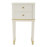 Comodino Camille Bianco cm 40x30x71
