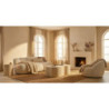 Divanetto Ball Bianco cm 145x80x69