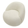 Poltrona Ginevra Bianca cm 81x78x64