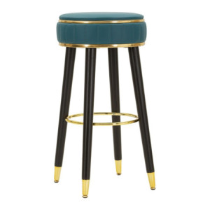 Sgabello Bar London Verde cm ø 38x74