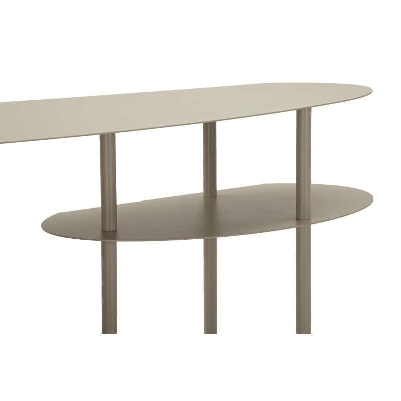 Consolle Saturno Plus Tortora cm 118x34x82