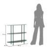 Consolle Saturno Ottanio cm 90x28xx81