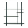 Libreria Saturno Ottanio cm 118x31x139