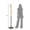 Apporta Abiti Da Terra Step cm ø 37x172