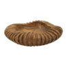 Set Tasche Geris In Teak Riciclato cm ø 29x7 (pezzi Unici - Non Ripiani In Serie)