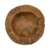 Set Tasche Geris In Teak Ric. cm ø 19x8 (pezzi Unici - Non Ripiani In Serie)