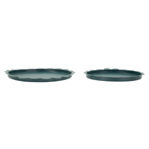 Set Tasche Saturno Rot. Ottanio Coppia cm ø 33x2-27,5x2