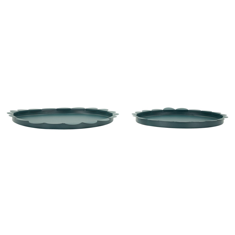 Set Tasche Saturno Rot. Ottanio Coppia cm ø 33x2-27,5x2