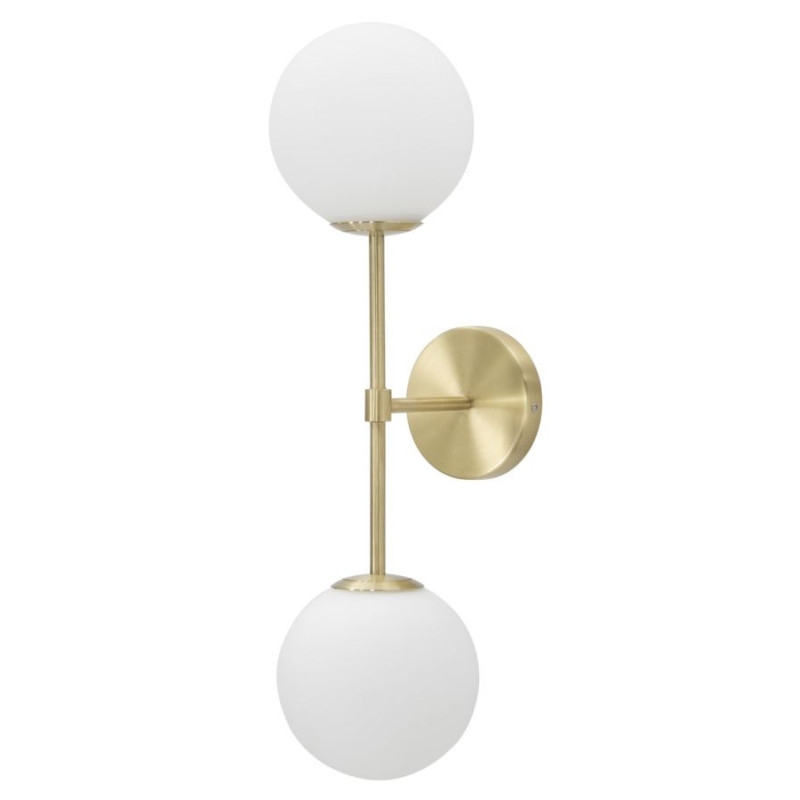 Lampadelle A Da Muro Glamy Doppia cm 15x21x55