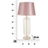 Lampadelle A Da Tavolo Krista cm ø 33x64