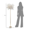 Lampadelle A Da Terra Palm Bianca cm ø 55x160