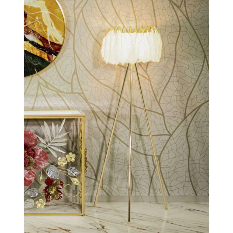 Lampadelle A Da Terra Feather Stand cm ø 46x147