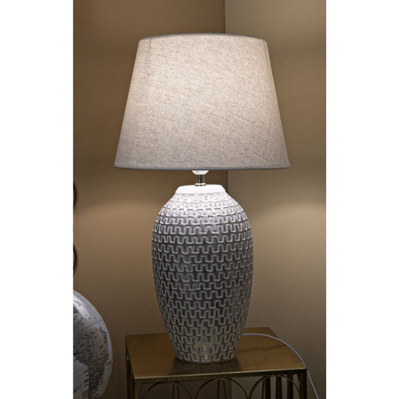 Lampadelle A Da Tavolo Resina Wave cm ø 35x65