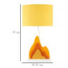 Lampadelle A Da Tavolo Color -a- cm 30x57