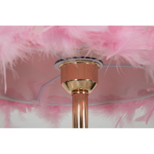 Zoom Lampadelle A Da Tavolo Tarty Rosa cm ø 25x54
