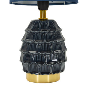 Zoom Lampadelle A Da Comodino Pigny Blu cm ø 15x30,5