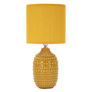 Lampadelle A Da Comodino Points Ocra cm ø 15x 30,5