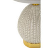 Lampadelle A Da Comodino Flavi Grigia cm ø 15x30,5