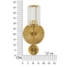 Lampadelle A Da Muro Tirana cm 20x17x47