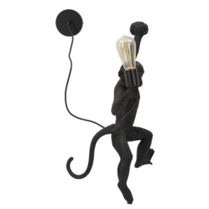 Zoom Lampadelle A Da Muro Monkey Nera cm 32x32x64