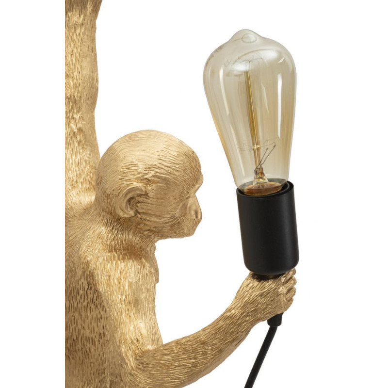 Lampadelle A Da Muro Monkey Oro cm 32x32x64