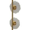 Lampadelle Ario Emily Verticale Vetro Grigio cm 15x16x110