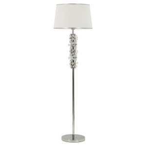 Lampadelle A Da Terra Silver Flower cm ø 45x157