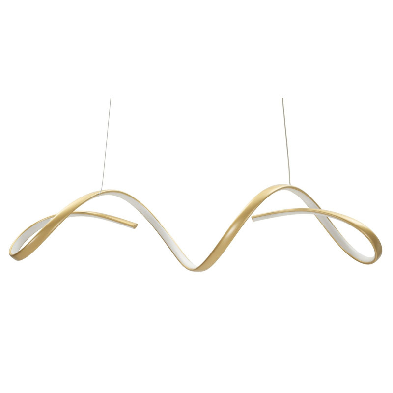 Lampadelle Ario Led Uter Oro cm 80x20x120 (luce Con 3 Temperature Di Colore)