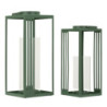Lanterne Linee Coppia cm 18,3x18,3x43,5-15x15x36,5 (vetro Temperato)