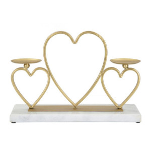 Porta Cand Hearts Cm cm 30x9x20