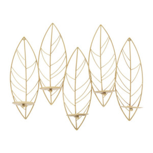 Porta Cand Leaf Da Muro cm 66x14x56