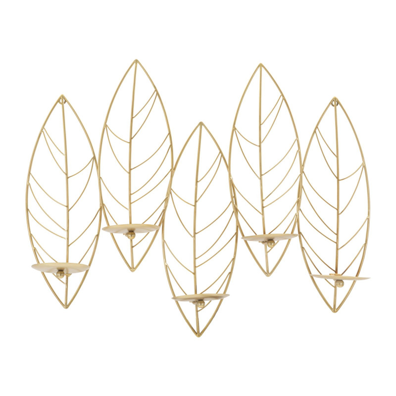 Porta Cand Leaf Da Muro cm 66x14x56