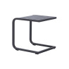 Tavolino 40x40 Alluminio Antracite Dogato Moia