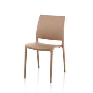 Zoom Sedia Curtis polipropilene corda design ergonomico set 4 pezzi