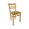 Sedia Cromica in legno colore mango set 2 pezzi