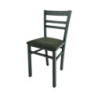 Sedia Cromica in legno verde set 2 pezzi