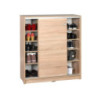Scarpiera ADR322OAK2023 rovere ante scorrevoli e 4 ripiani