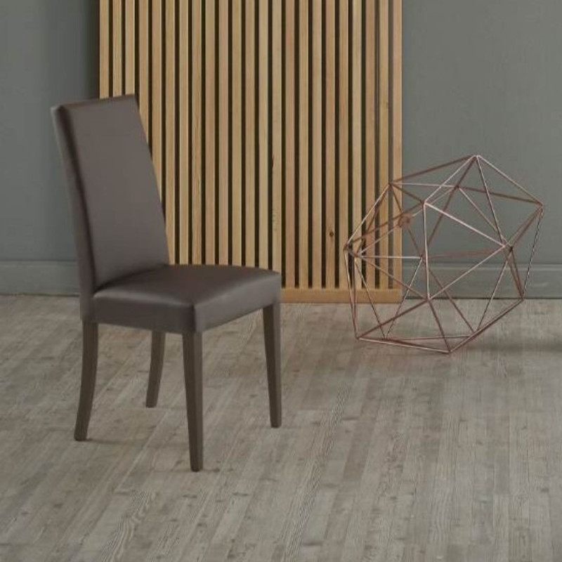 Sedia Nancy marrone standard set 2 pezzi