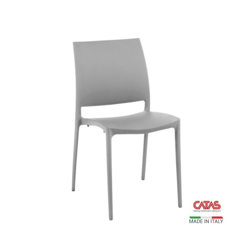 Sedia Curtis polipropilene agave design ergonomico set 4 pezzi