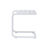 Tavolino 40x40 Alluminio Bianco Dogato Moia
