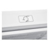 Congelatore verticale DCV08SM3WE0 60 lt a 3 cassetti con porta reversibile classe E bianco Daya