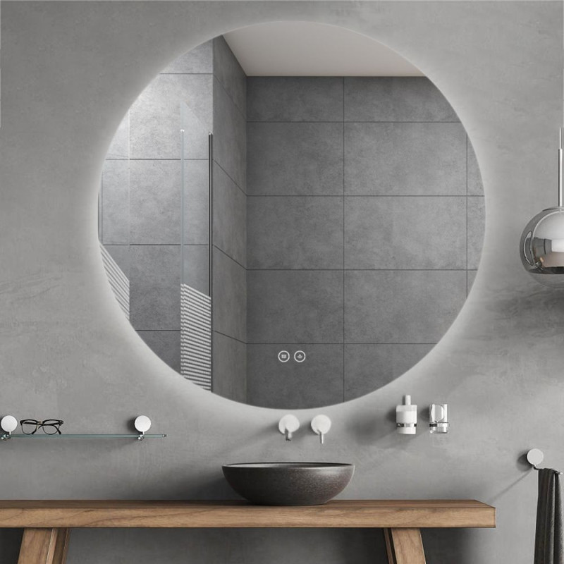 Specchio smart rotondo YJ-150A diametro 150 cm.