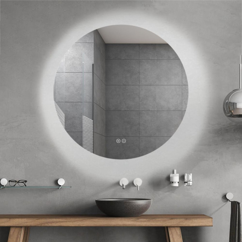Specchio smart rotondo YJ-70A diametro 70 cm.