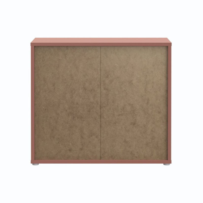 Cassettiera Medea 3 cassetti in colore terracotta