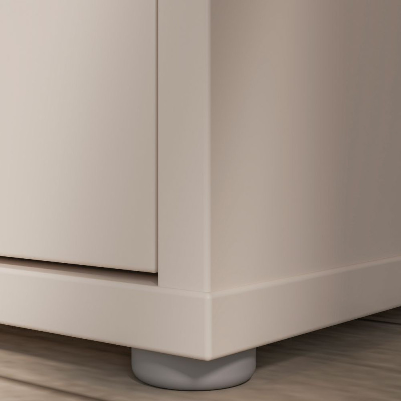 Mobile multiuso Medea 4 cassetti e 2 ante colore cashmere