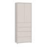 Mobile multiuso Medea 4 cassetti e 2 ante colore cashmere